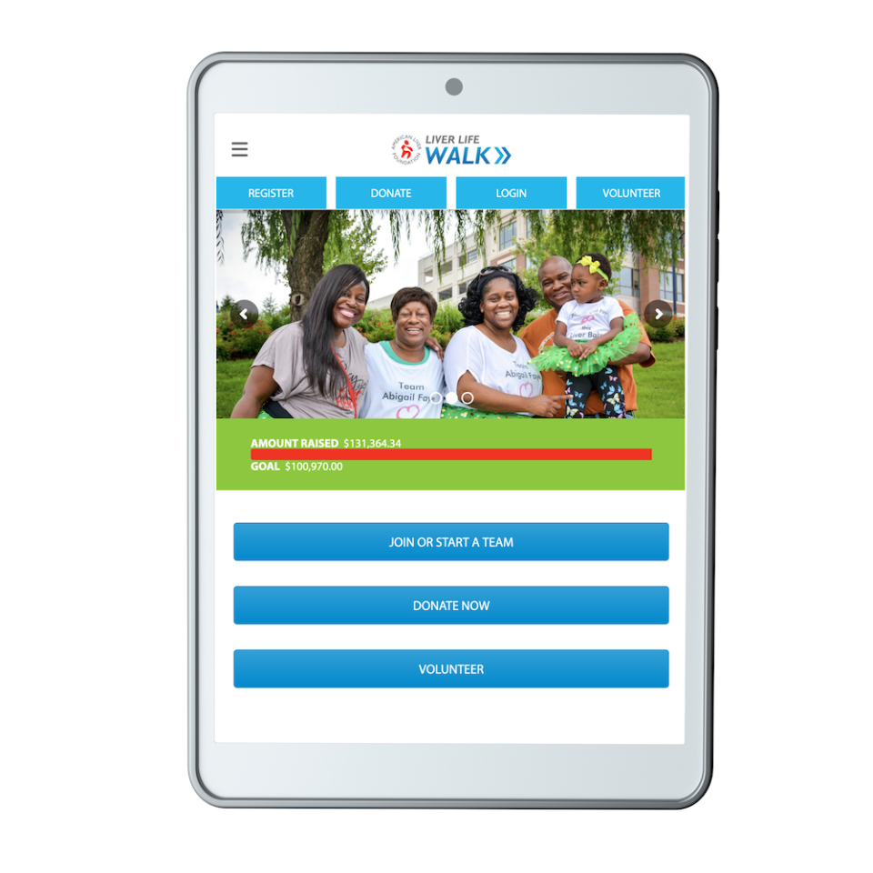 screenshot of Engaged Donor